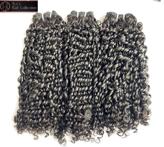 Vietnamese Pixie Hair Curls