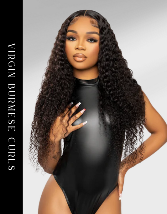 Vietnamese Burmese Hair Curls